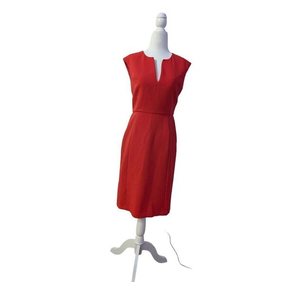 Ann Taylor Pink V-Neck dress - Picture 1 of 5